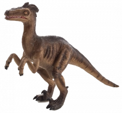 Mojo Velociraptor Marrone Statua