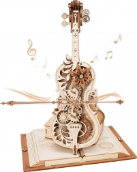 ROBOTIME violoncello magico – puzzle meccanico 3D in legno e carillon