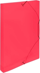 Scatola con elastico A4 rosso