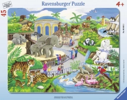 Puzzle Ravensburger Visita allo zoo 45 pezzi