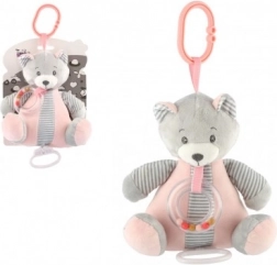 Orsetto musicale in peluche con clip
