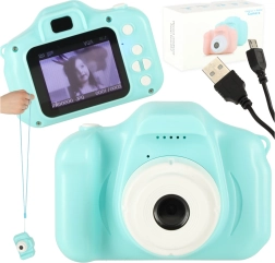 Mini fotocamera digitale per bambini HD 2,0" – Menta