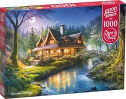 Puzzle CHERRY PAZZI La capanna del boscaiolo – 1000 pezzi