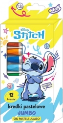 Pastelli a cera colorati Lilo e Stitch, 12 pz