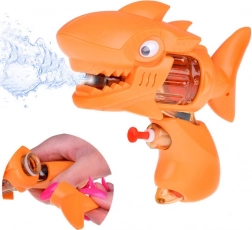 Pistola ad acqua tascabile squalo arancione