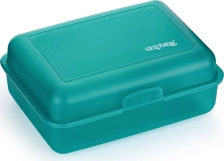 Lunch box in plastica per bambini, colore menta opaco