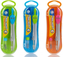 Compasso ASTRA con mine di ricambio (mix di colori)