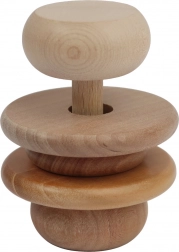 Massaggiagengive naturale in legno per neonati