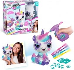 Airbrush studio – unicorno peluche creativo da colorare