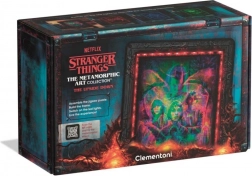 stranger things the upside down puzzle 520 pezzi con illuminazione led clementoni