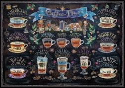 ART PUZZLE Puzzle Tempo per il caffè 1000 pezzi