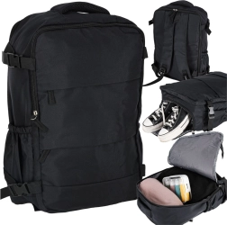Zaino da viaggio 45 × 30 cm nero