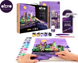 Okto pittura con pasta Skyline New York 30 × 40 cm