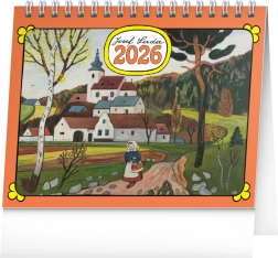 Calendario da tavolo 2026 con illustrazioni di Josef Lada