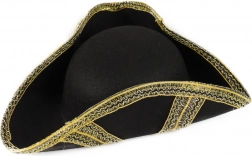 Cappello tricorno da pirata per adulti