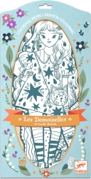 DJECO Libri da colorare di moda Angele & amici