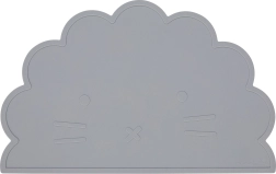 Tappetino antiscivolo in silicone Leone, grigio