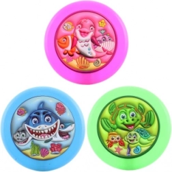 Frisbee con motivi di animali marini 23 cm