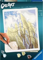 CreArt grass in the wind pittura per numeri 24 × 30 cm