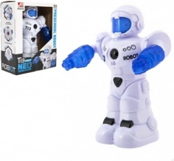 Robot parlante con luci e suoni in scatola