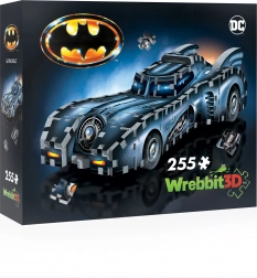 Wrebbit Puzzle 3D Batman: Batmobile 255 pezzi
