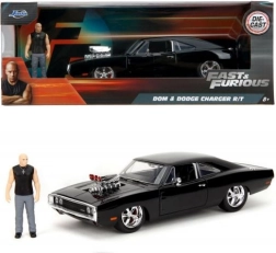 Fast & Furious 1970 Dodge Charger 1:24 con figurina Dominic Toretto