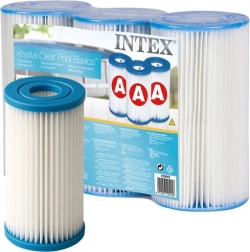 Filtro per pompa piscina tipo A, set 3 pz INTEX