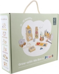 Set educativo in legno per bambini 12–18 mesi PolarB Grow-With-Me Box