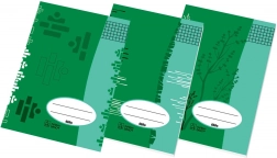 quaderno scolastico A4 a quadretti 20 fogli in carta riciclata (mix motivi)