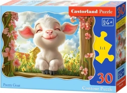 castorland puzzle bella capra 30 pezzi