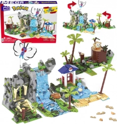 Mega Pokémon avventura nella giungla – set di costruzione da 1362 pezzi con 4 figure
