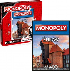 puzzle WINNING MOVES Monopoly Danzica Żuraw 1000 pezzi