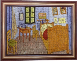Puzzle artistico da incorniciare Camera ad Arles 500 pezzi
