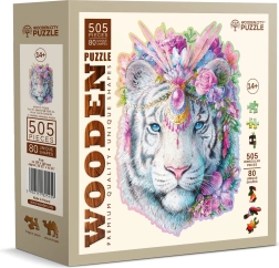Puzzle in legno WOODEN CITY tigre mistica – 505 pezzi