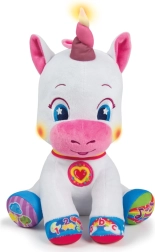 Unicorno di peluche interattivo BABY CLEMENTONI con corno luminoso e apprendimento CZ/SK/HU