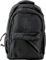 Zaino scolastico con due scomparti nero 38 cm 20L