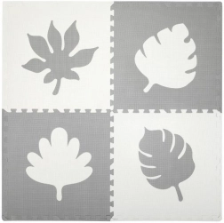 Tappetino da gioco puzzle in schiuma MoMi FELI grigio