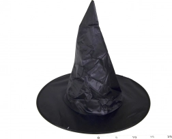 cappello da strega nero 35 × 35 cm