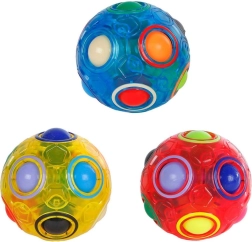 Hlavolam Magic Ball – sfera 3D con palline colorate