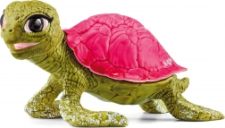 Schleich Bayala tartaruga zaffiro rosa – mini-figura magnetica