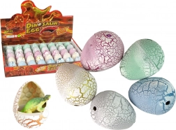 Uovo Magico di Dino Schiudente 4 cm Bianco