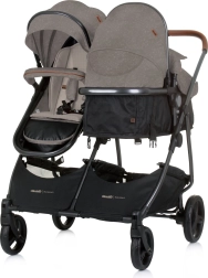 Passeggino gemellare Chipolino Duo Smart Tiramisu 2in1