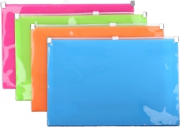 Cartella con zip 24x18,5 cm