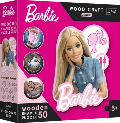 Puzzle in legno Barbie per bambini 50 pezzi