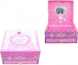 Scatola portagioie musicale principessa con ballerina