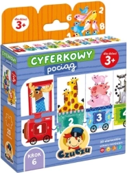 CzuCzu trenino dei numeri – puzzle per contare fino a 10