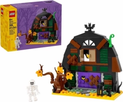 LEGO Fienile di Halloween – set di costruzione di Halloween con dettagli spettrali
