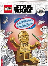 Lego Star Wars: album da colorare con adesivi