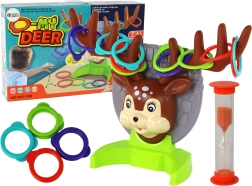 Gioco di abilità per famiglie – lancio degli anelli al cervo