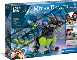 Clementoni science & play robotics: mecha dragon – drago robotico interattivo
